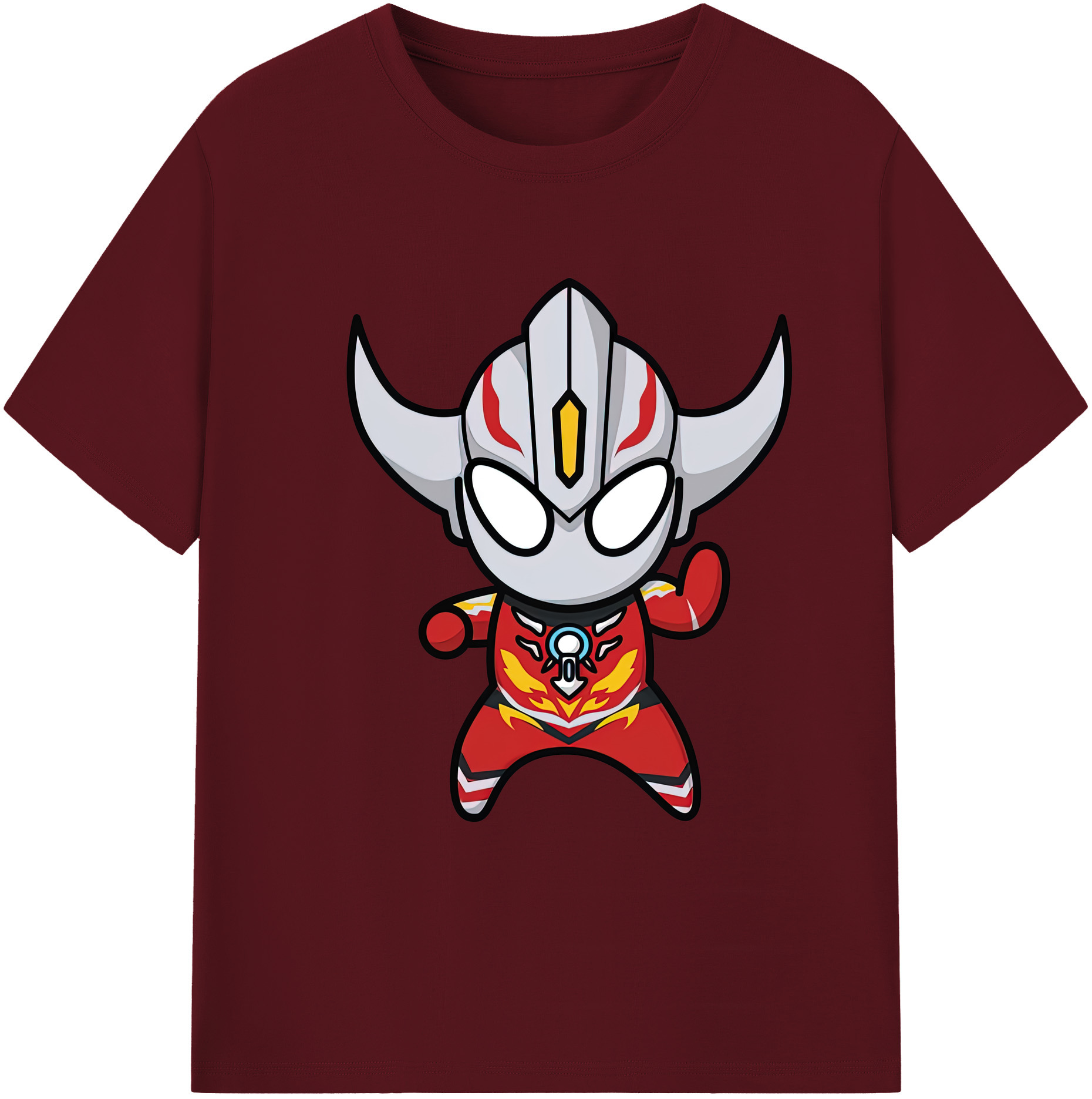 （画像用） ウルトラマン Ultraman 綿100％半袖Tシャツ（フロントプリント）